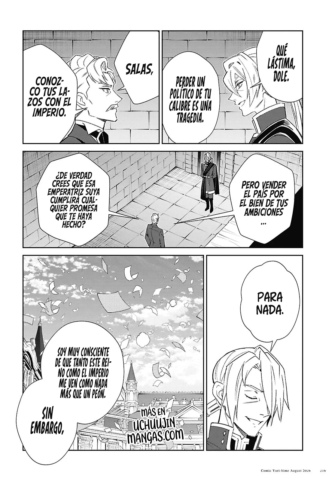 Watashi no Oshi wa Akuyaku Reijou Capitulo 63 página 14