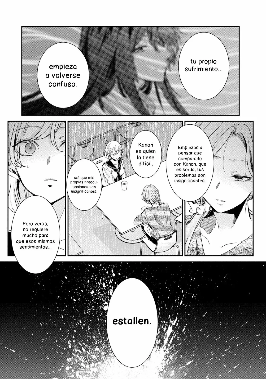 The Moon on a Rainy Night Capitulo 12: Remordimiento página 36