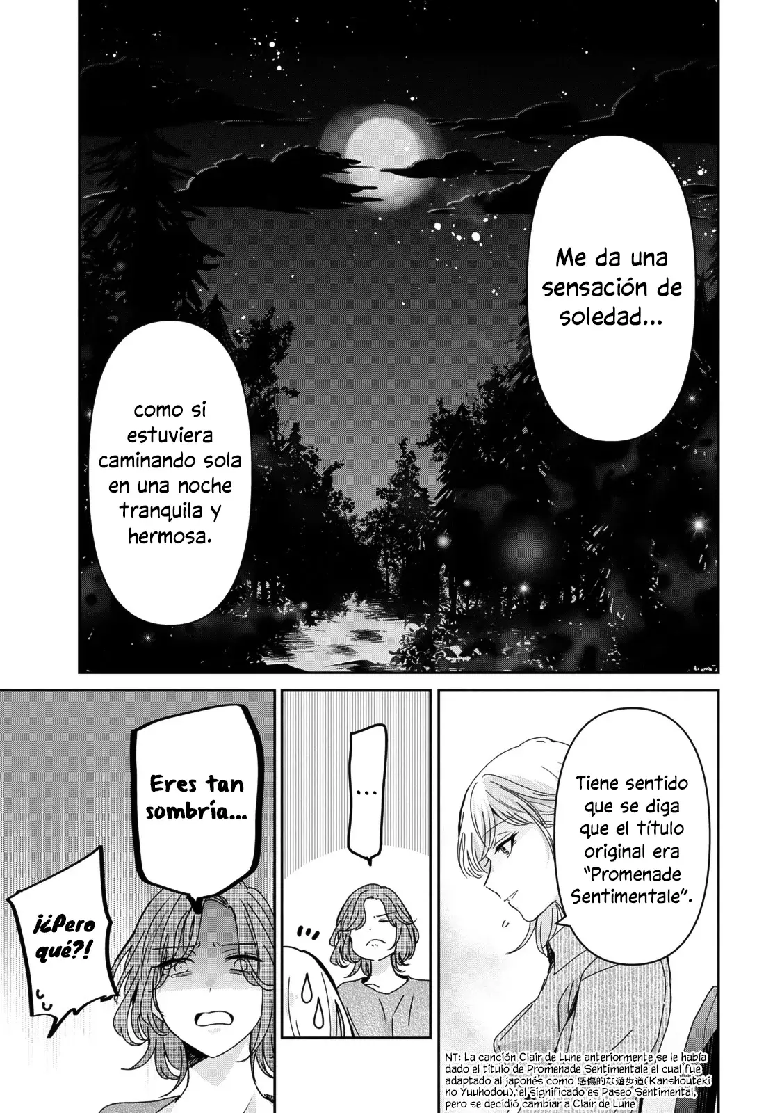 The Moon on a Rainy Night Capitulo 29: Honestidad página 19