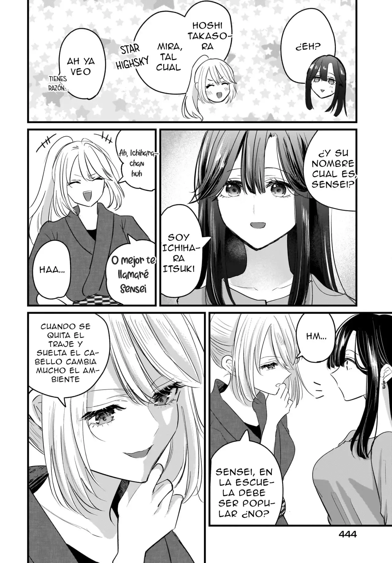 La Historia de una Profesora Casada obsesionada por su Alumna de Secundaria Capitulo 1.1: Profesora y Alumna [Parte II] página 8