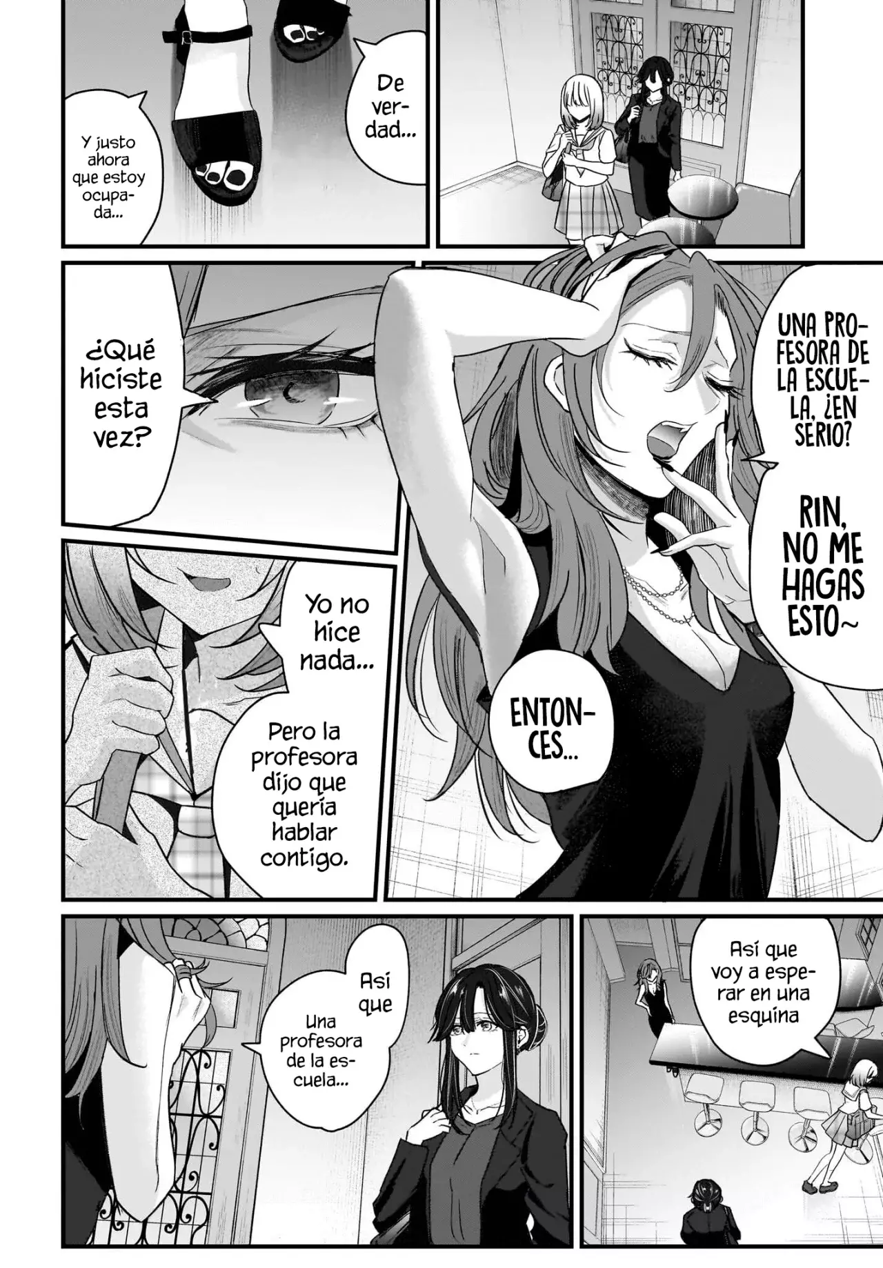 La Historia de una Profesora Casada obsesionada por su Alumna de Secundaria Capitulo 2 página 10