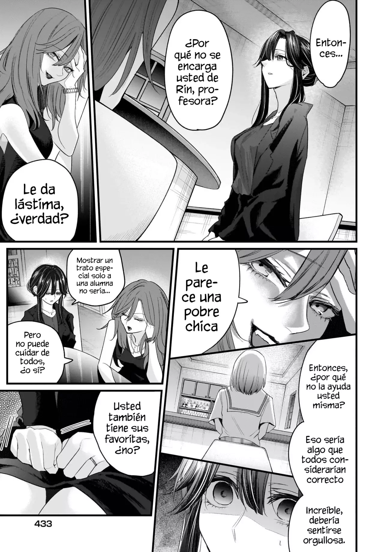 La Historia de una Profesora Casada obsesionada por su Alumna de Secundaria Capitulo 2 página 13