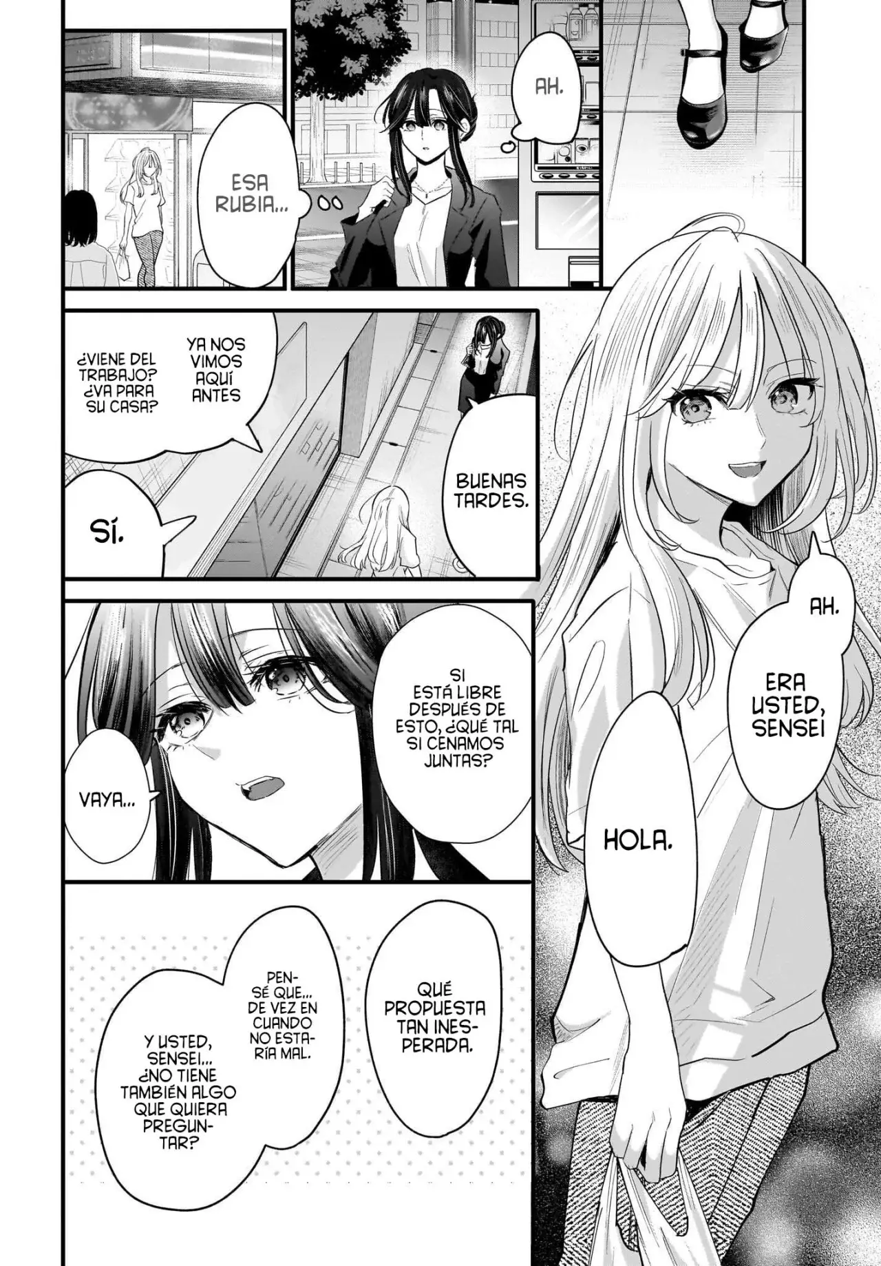 La Historia de una Profesora Casada obsesionada por su Alumna de Secundaria Capitulo 3: Capítulo 3 página 8