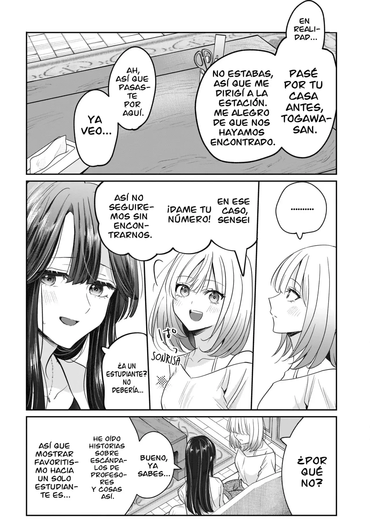 La Historia de una Profesora Casada obsesionada por su Alumna de Secundaria Capitulo 4: Capitulo 4. página 34