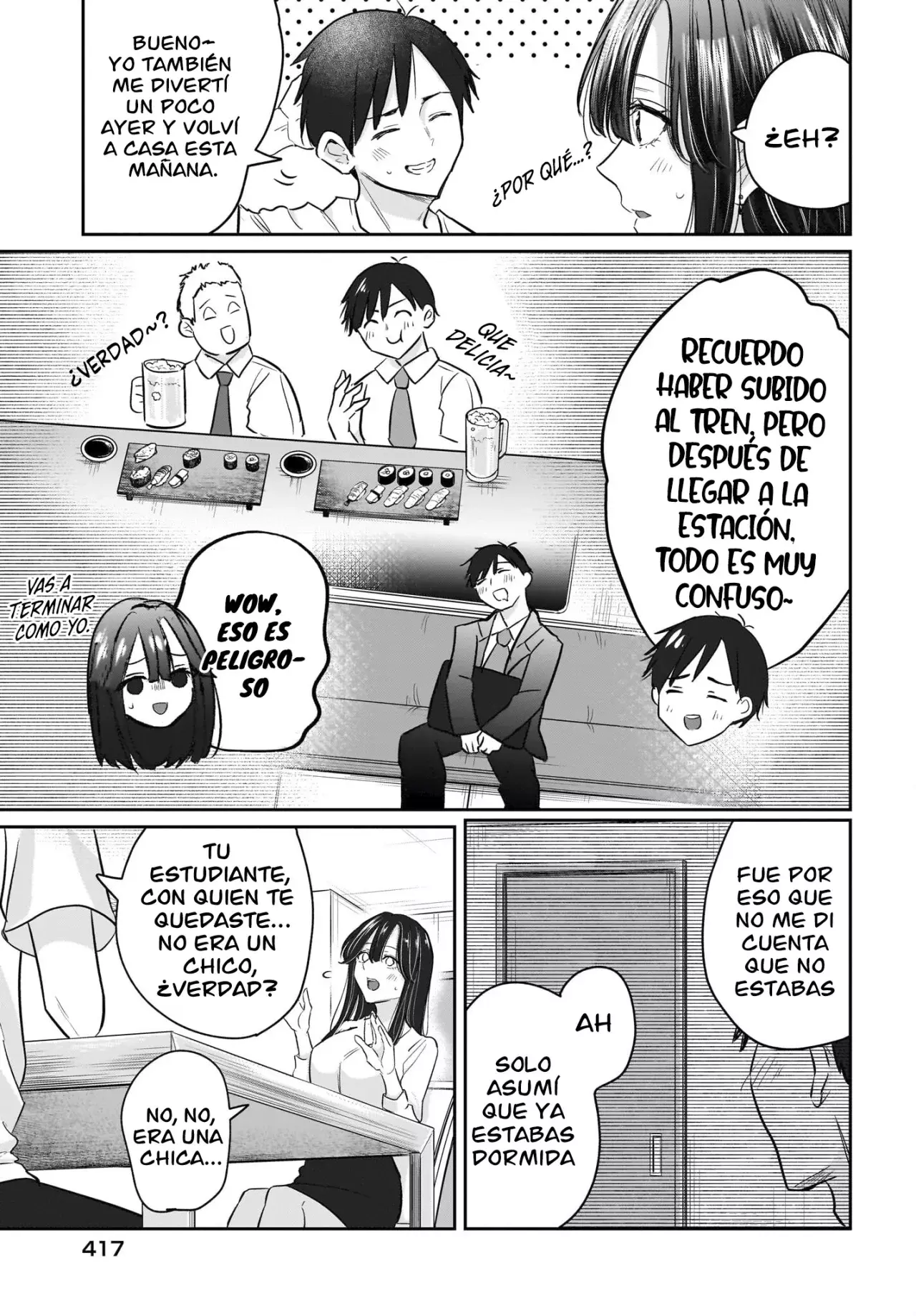 La Historia de una Profesora Casada obsesionada por su Alumna de Secundaria Capitulo 4: Capitulo 4. página 8