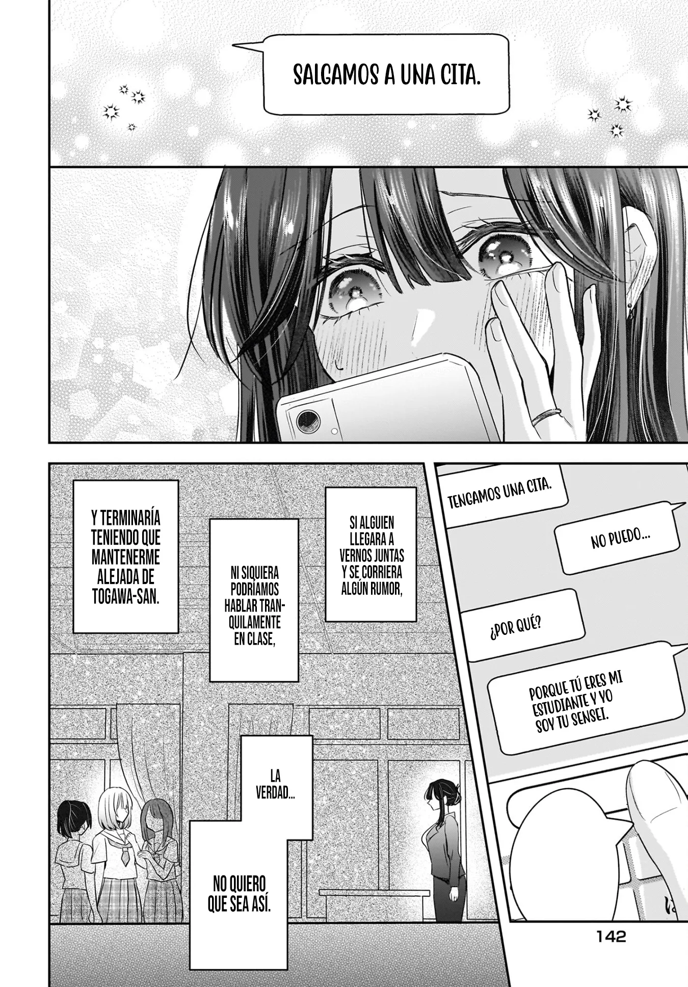 La Historia de una Profesora Casada obsesionada por su Alumna de Secundaria Capitulo 5 página 12