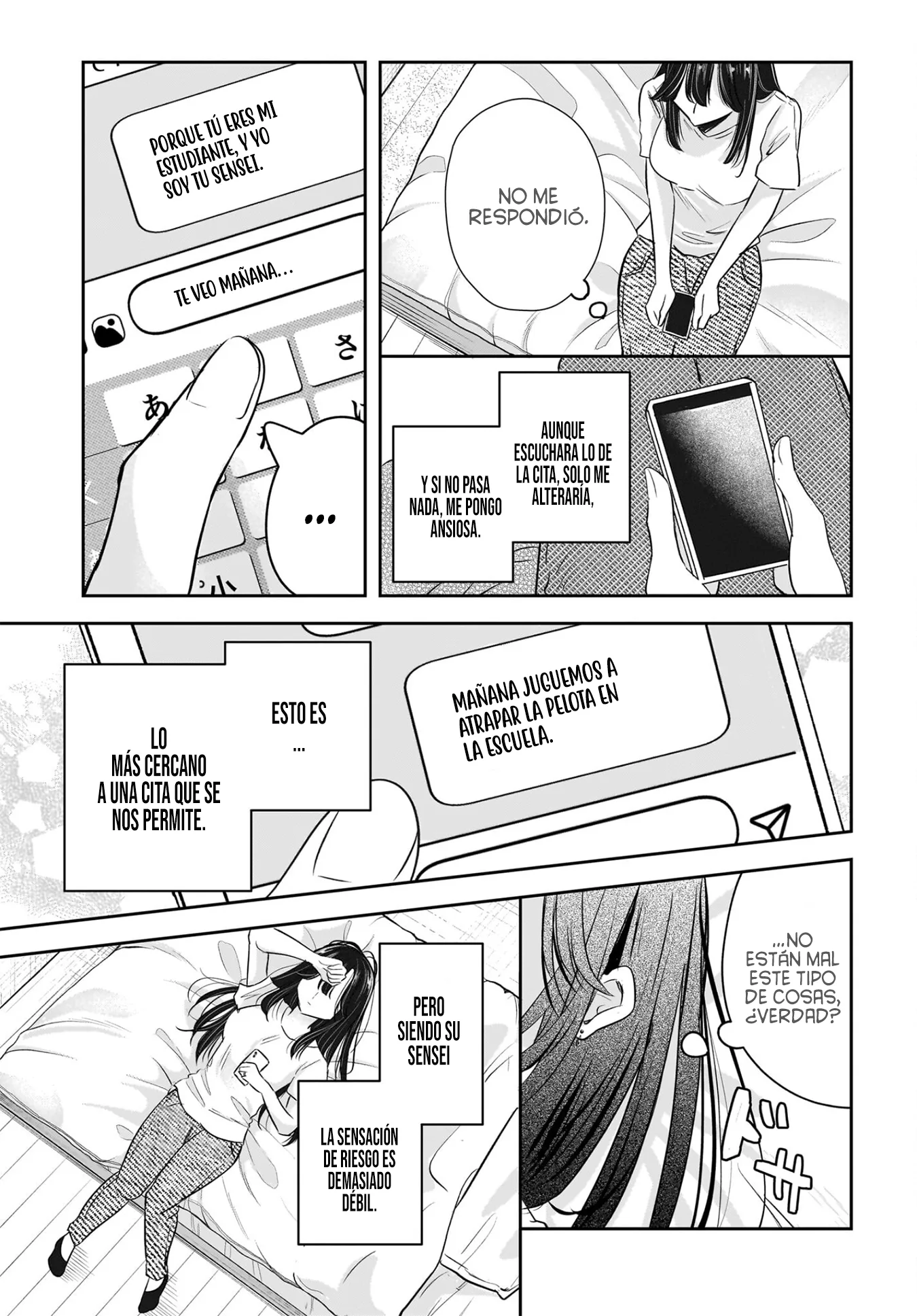 La Historia de una Profesora Casada obsesionada por su Alumna de Secundaria Capitulo 5 página 13