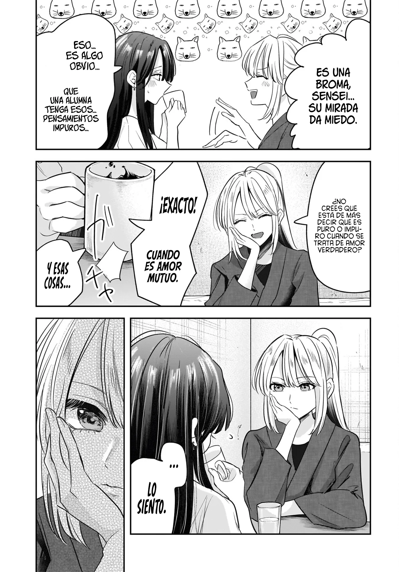 La Historia de una Profesora Casada obsesionada por su Alumna de Secundaria Capitulo 5 página 23
