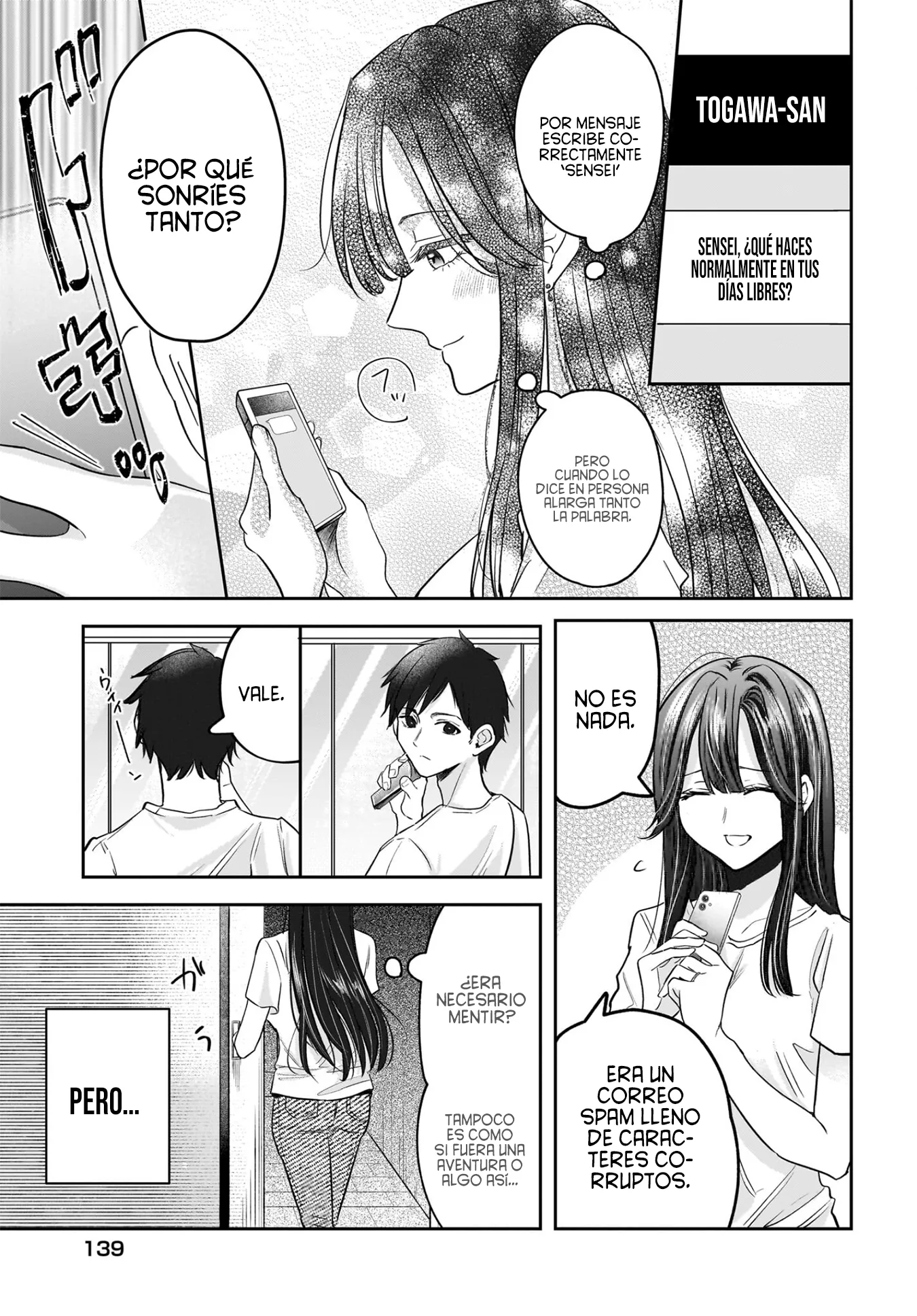 La Historia de una Profesora Casada obsesionada por su Alumna de Secundaria Capitulo 5 página 9
