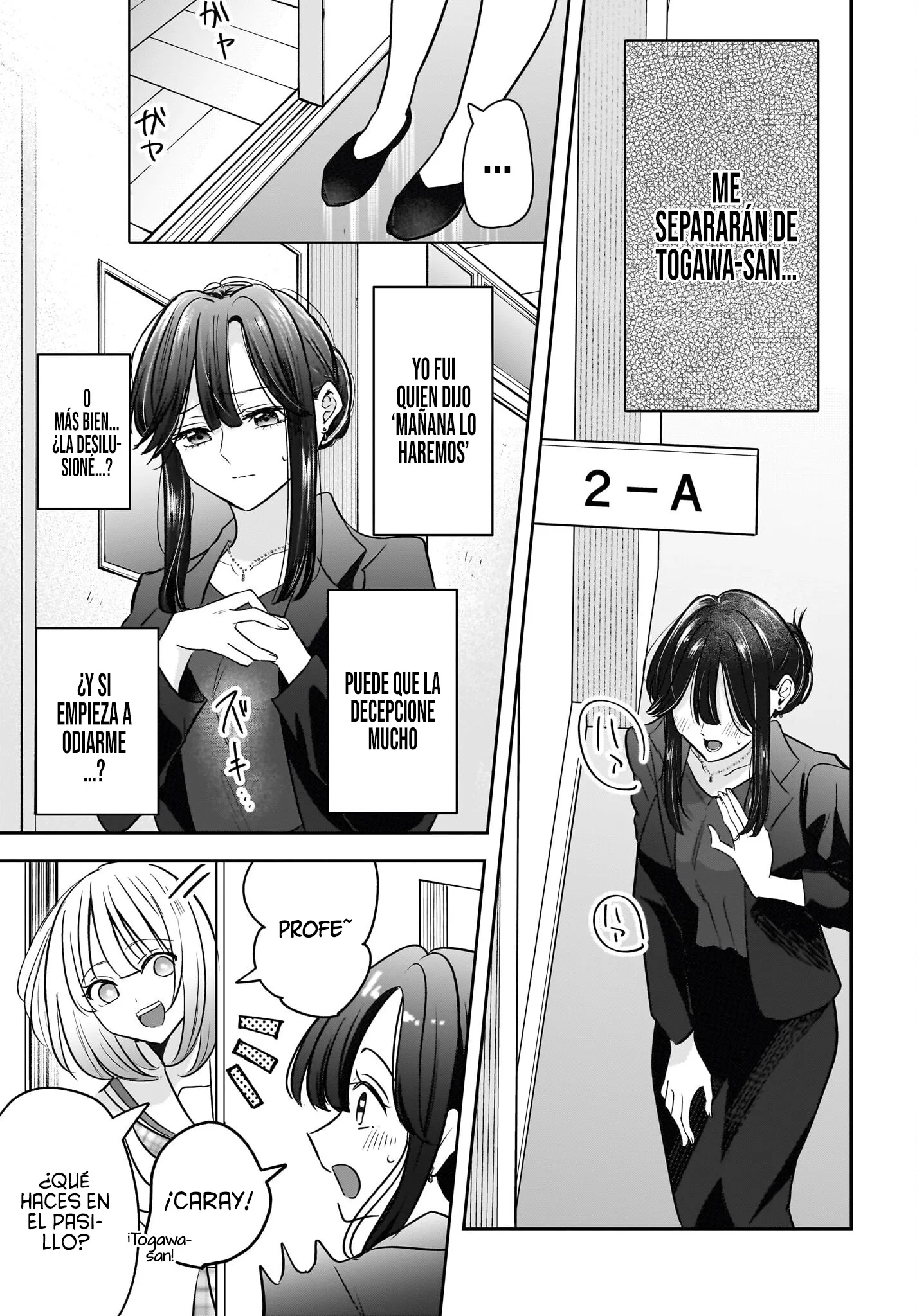La Historia de una Profesora Casada obsesionada por su Alumna de Secundaria Capitulo 6 página 9