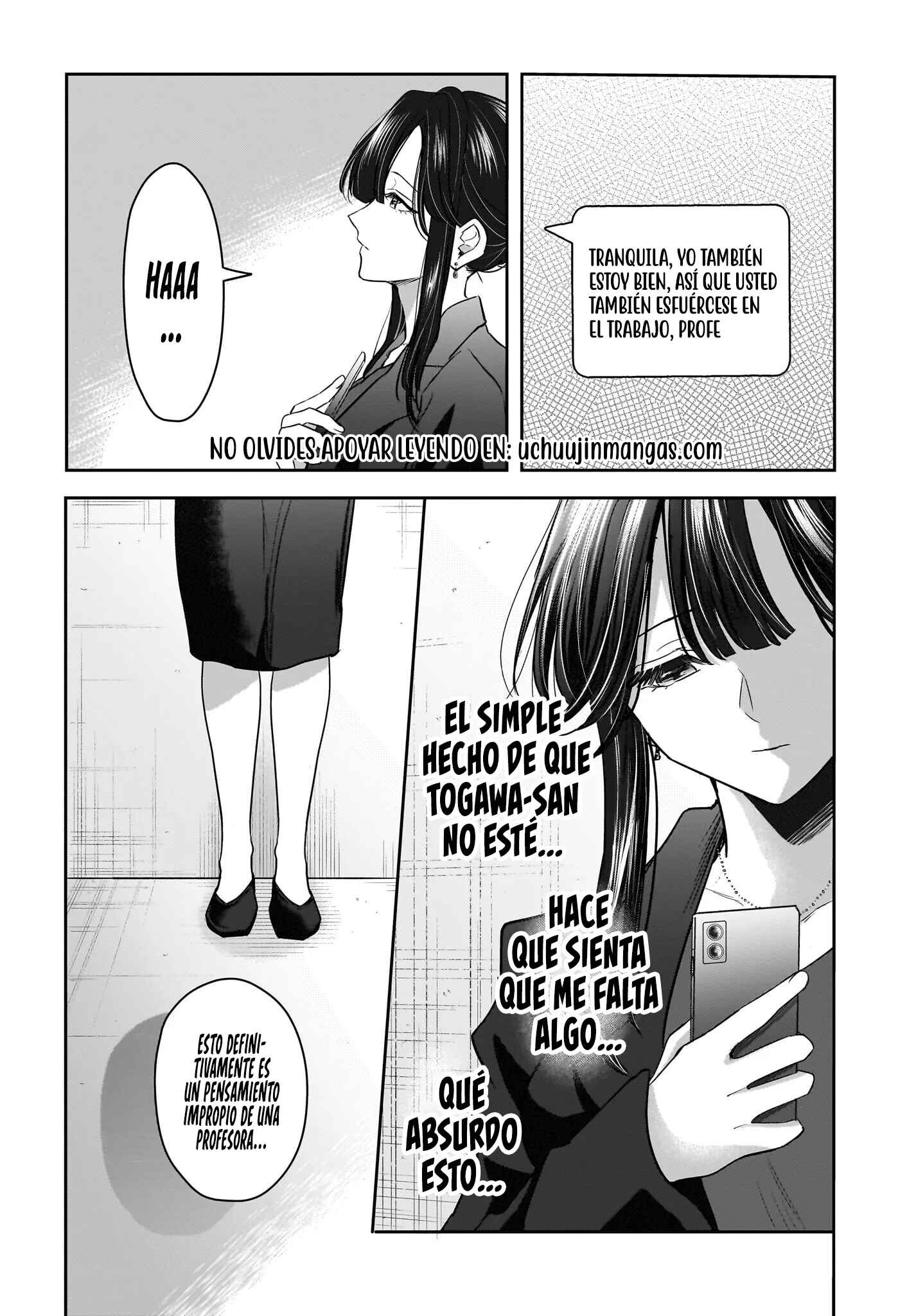 La Historia de una Profesora Casada obsesionada por su Alumna de Secundaria Capitulo 7 página 32