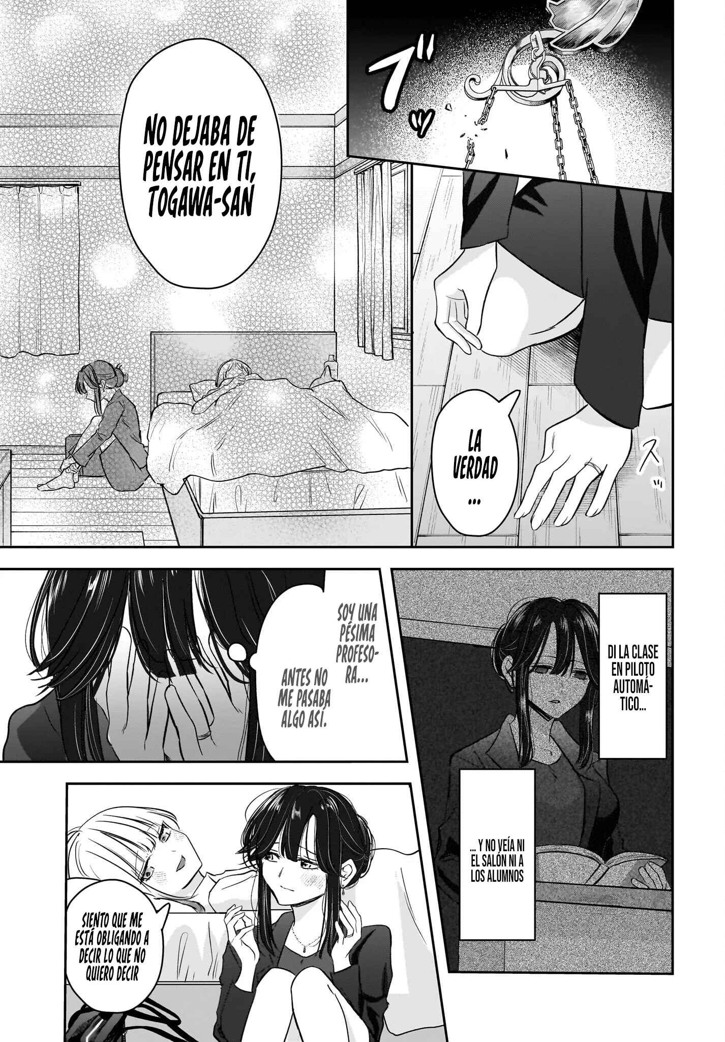 La Historia de una Profesora Casada obsesionada por su Alumna de Secundaria Capitulo 8 página 32