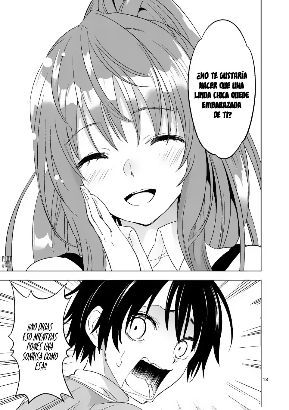 Shijou Saikyou Orc-san no Tanoshii Tanetsuke Harem Zukuri Capitulo 1: La divertida vida del orco más poderoso de la historia, creando un harem en un mundo alternativo página 13