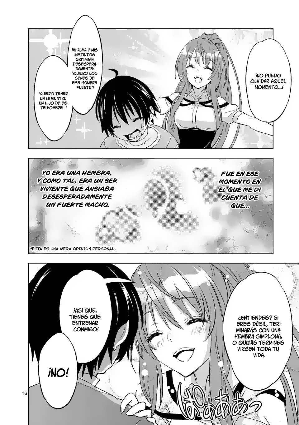 Shijou Saikyou Orc-san no Tanoshii Tanetsuke Harem Zukuri Capitulo 1: La divertida vida del orco más poderoso de la historia, creando un harem en un mundo alternativo página 16