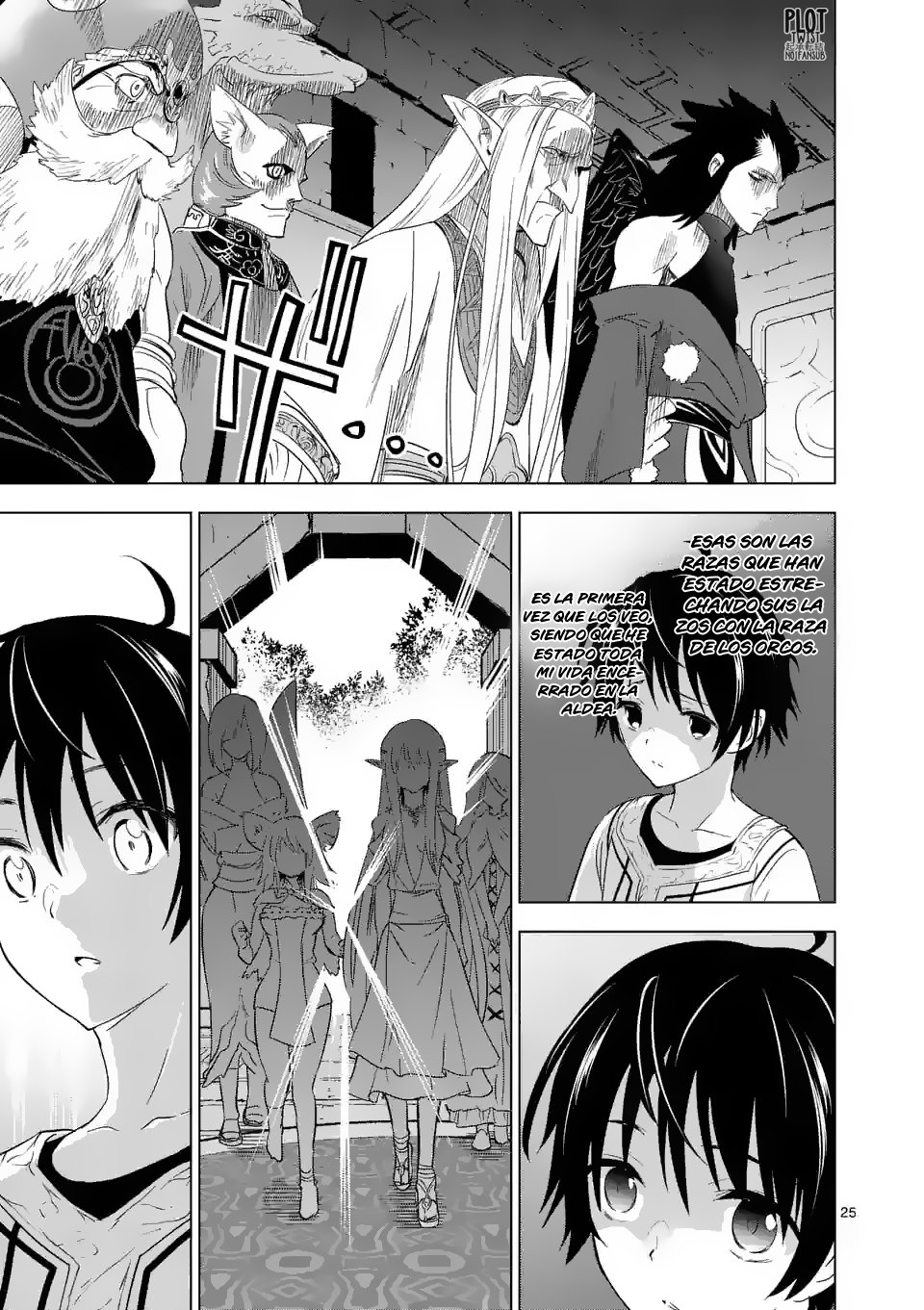 Shijou Saikyou Orc-san no Tanoshii Tanetsuke Harem Zukuri Capitulo 1: La divertida vida del orco más poderoso de la historia, creando un harem en un mundo alternativo página 25