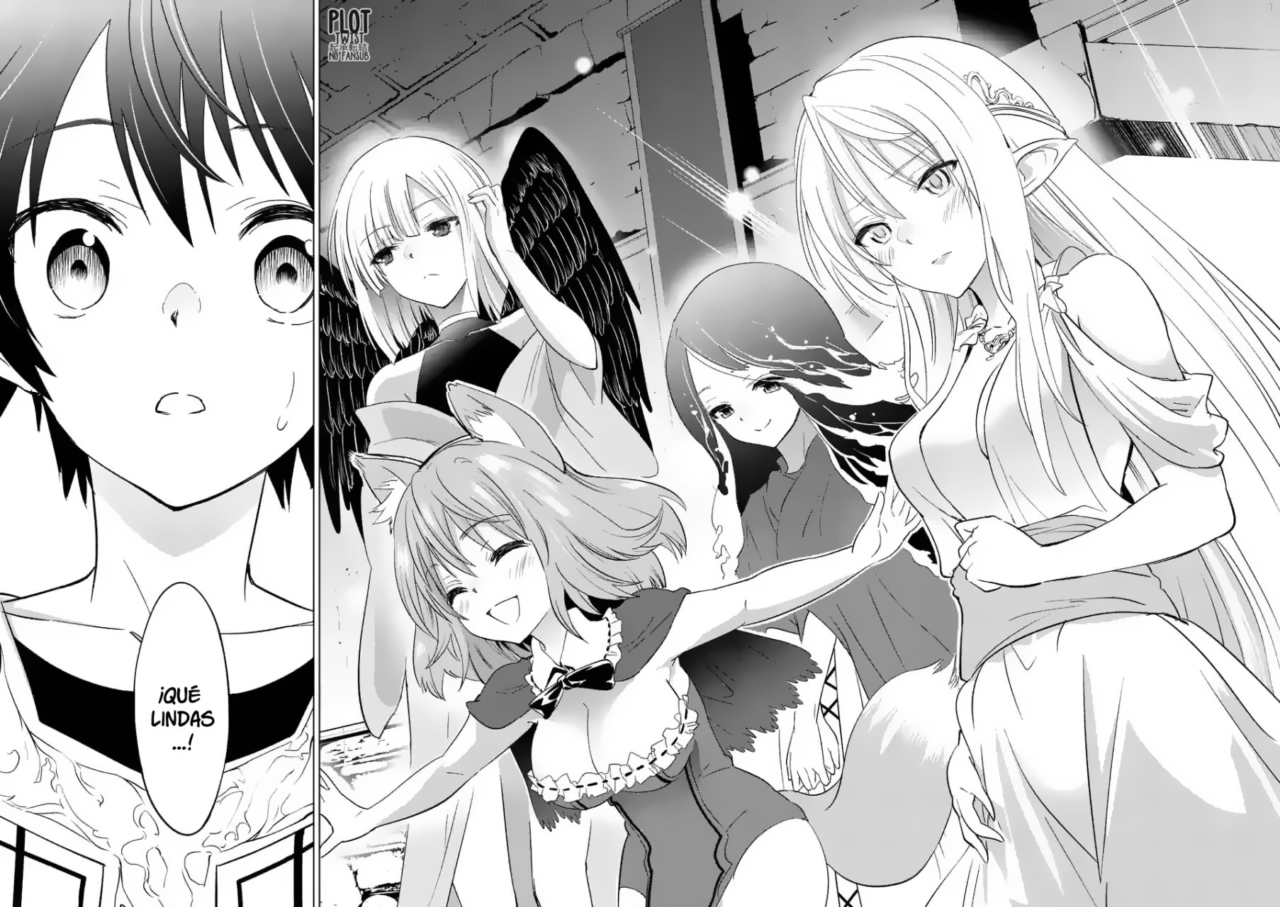 Shijou Saikyou Orc-san no Tanoshii Tanetsuke Harem Zukuri Capitulo 1: La divertida vida del orco más poderoso de la historia, creando un harem en un mundo alternativo página 26