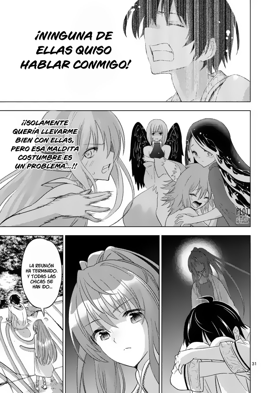 Shijou Saikyou Orc-san no Tanoshii Tanetsuke Harem Zukuri Capitulo 1: La divertida vida del orco más poderoso de la historia, creando un harem en un mundo alternativo página 30