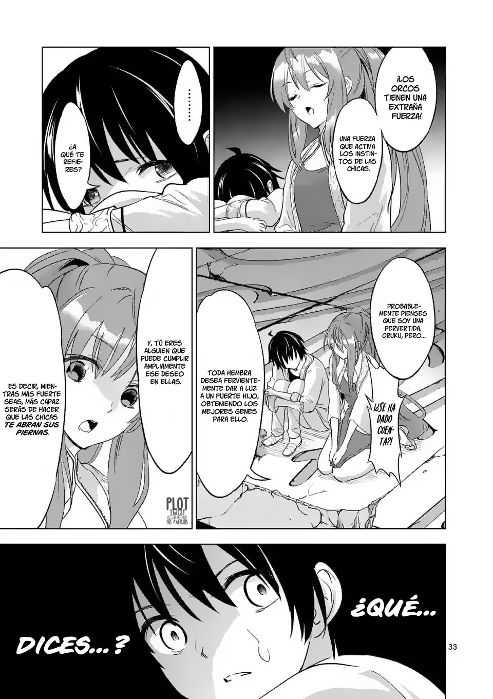 Shijou Saikyou Orc-san no Tanoshii Tanetsuke Harem Zukuri Capitulo 1: La divertida vida del orco más poderoso de la historia, creando un harem en un mundo alternativo página 32
