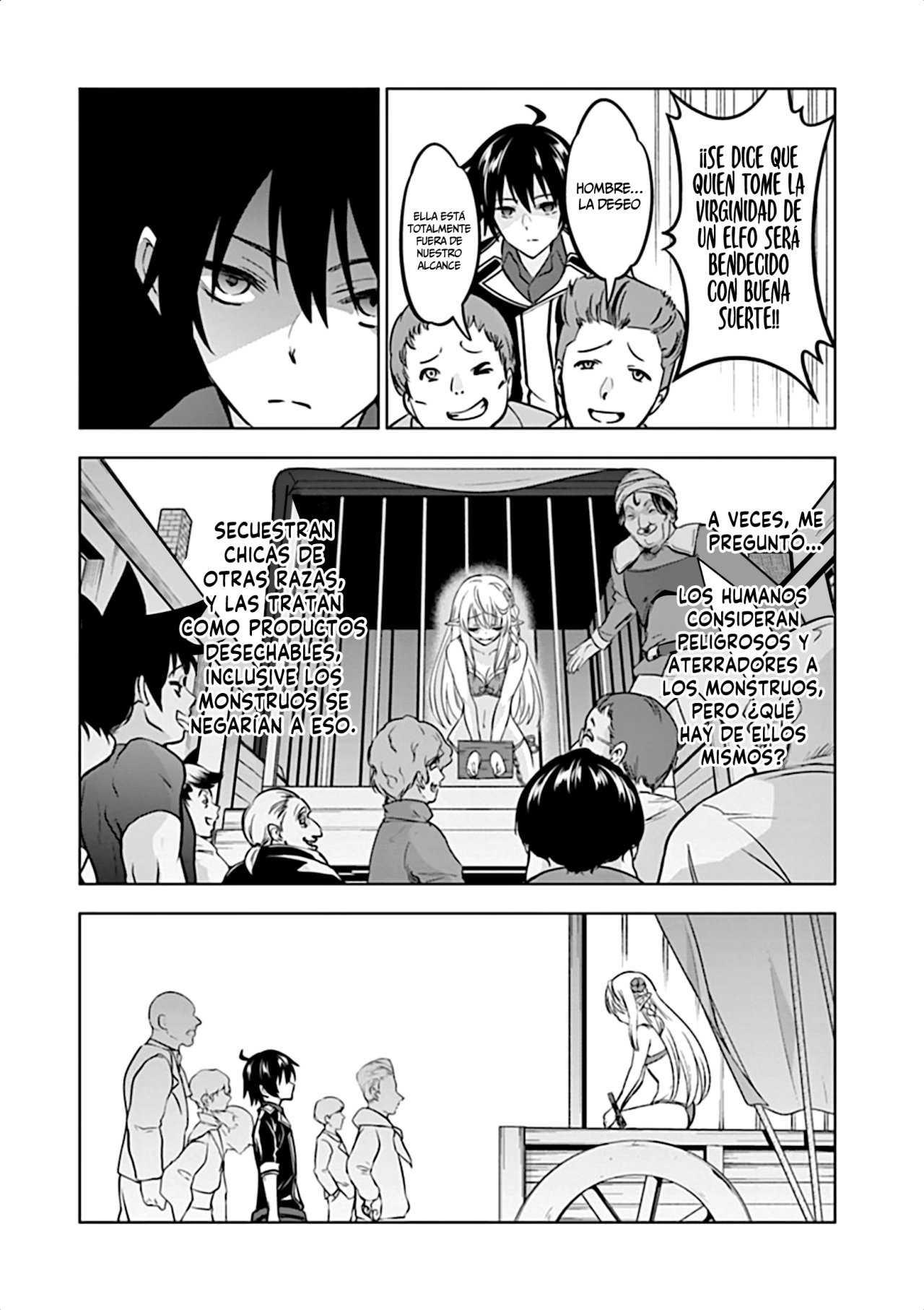 Shijou Saikyou Orc-san no Tanoshii Tanetsuke Harem Zukuri Capitulo 10: ¡Elfa, te elijo a ti! página 6