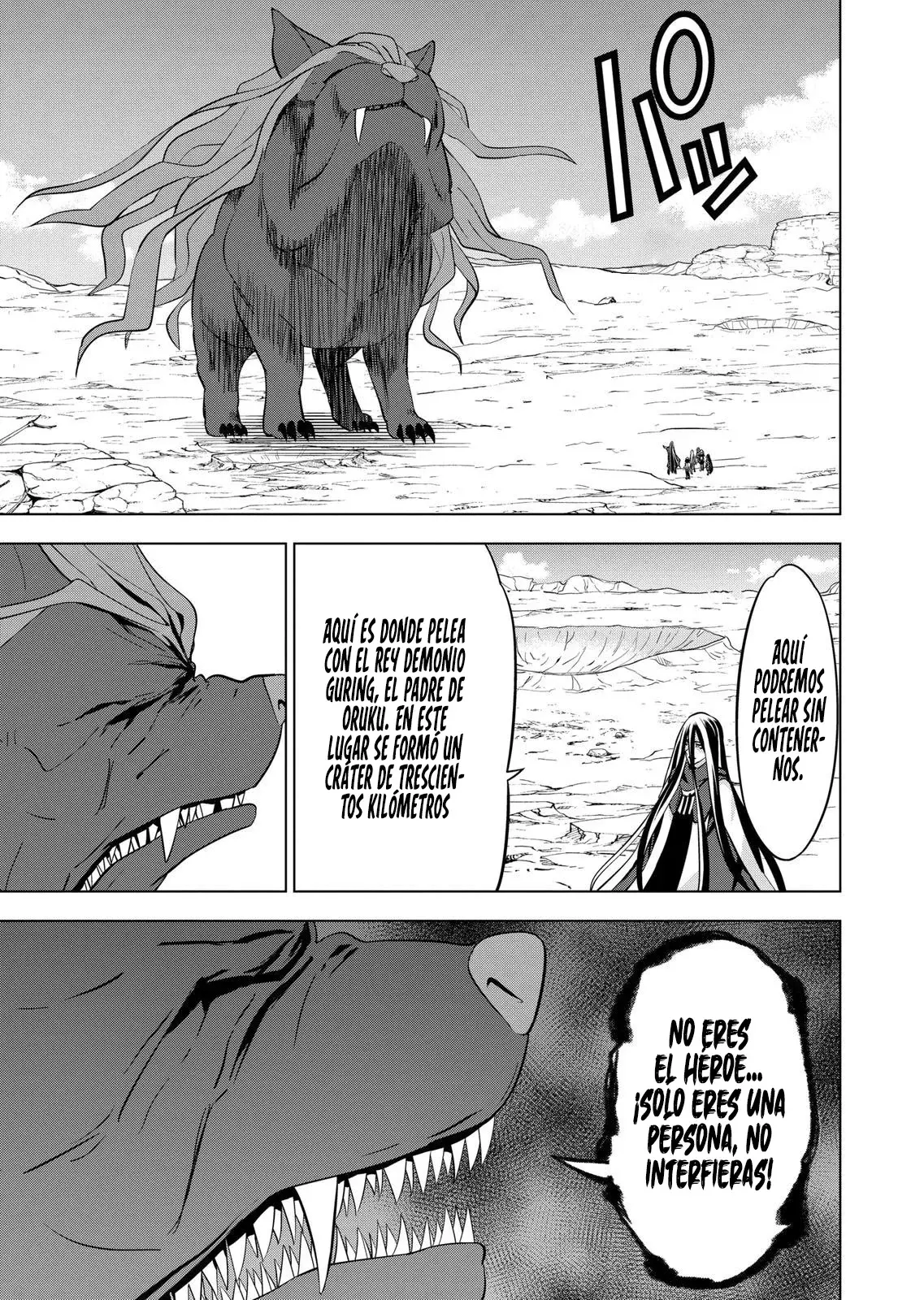 Shijou Saikyou Orc-san no Tanoshii Tanetsuke Harem Zukuri Capitulo 100 página 12