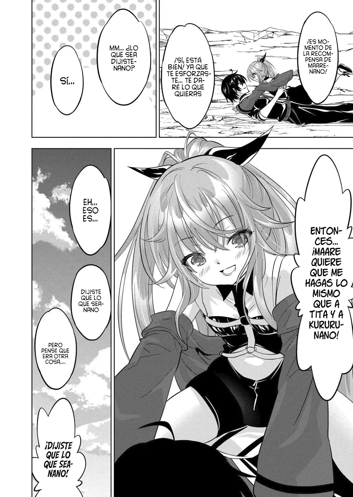 Shijou Saikyou Orc-san no Tanoshii Tanetsuke Harem Zukuri Capitulo 103: Ahora es ese Momento página 21