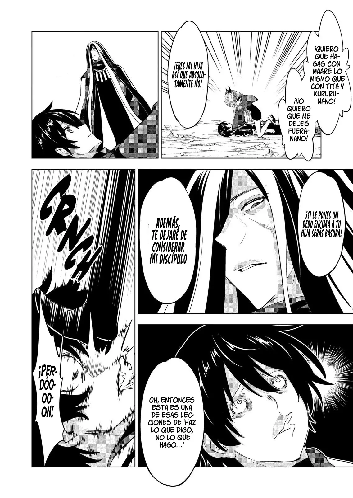 Shijou Saikyou Orc-san no Tanoshii Tanetsuke Harem Zukuri Capitulo 104: El Orco Quiere a su Hija... página 6