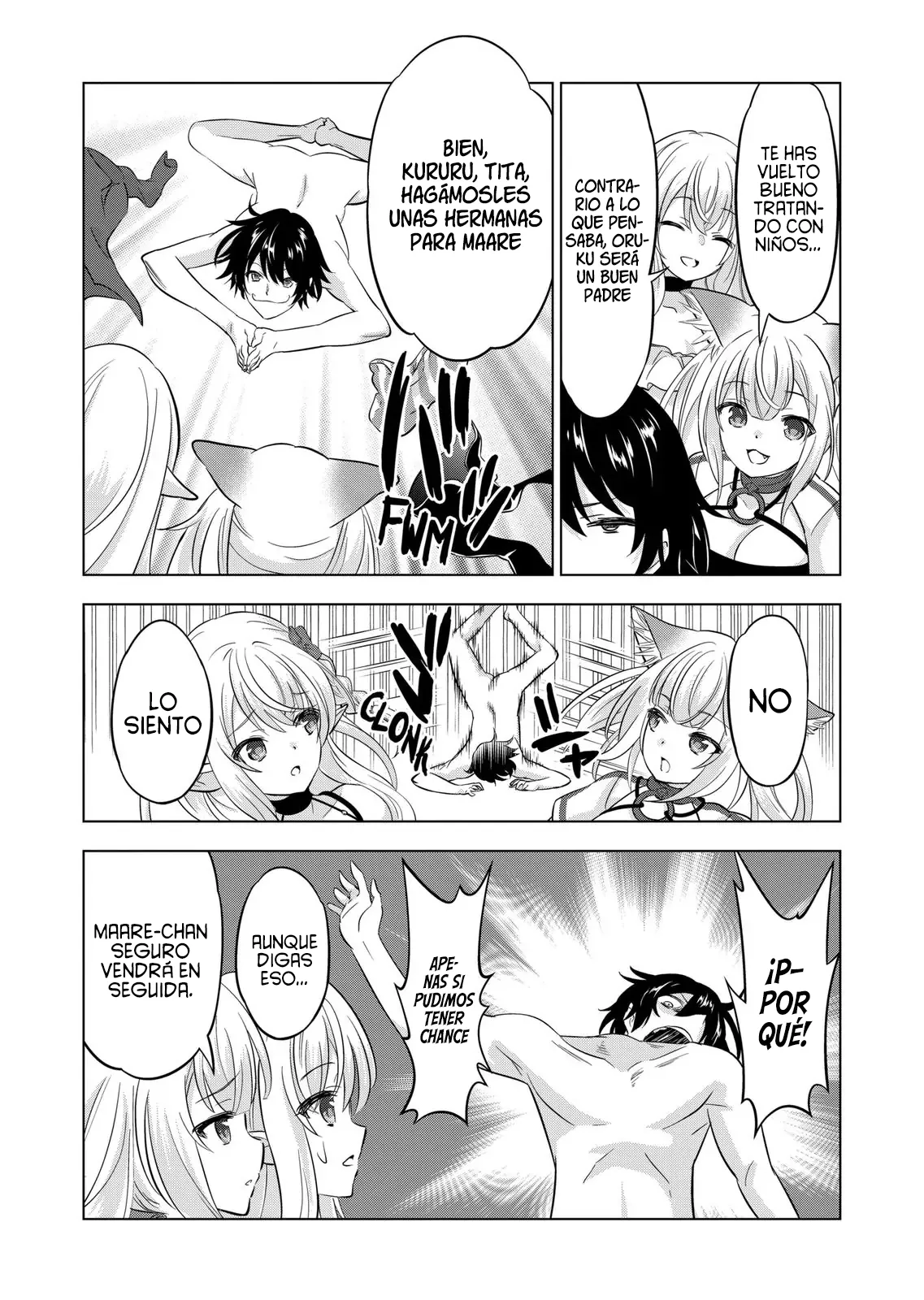 Shijou Saikyou Orc-san no Tanoshii Tanetsuke Harem Zukuri Capitulo 105 página 11