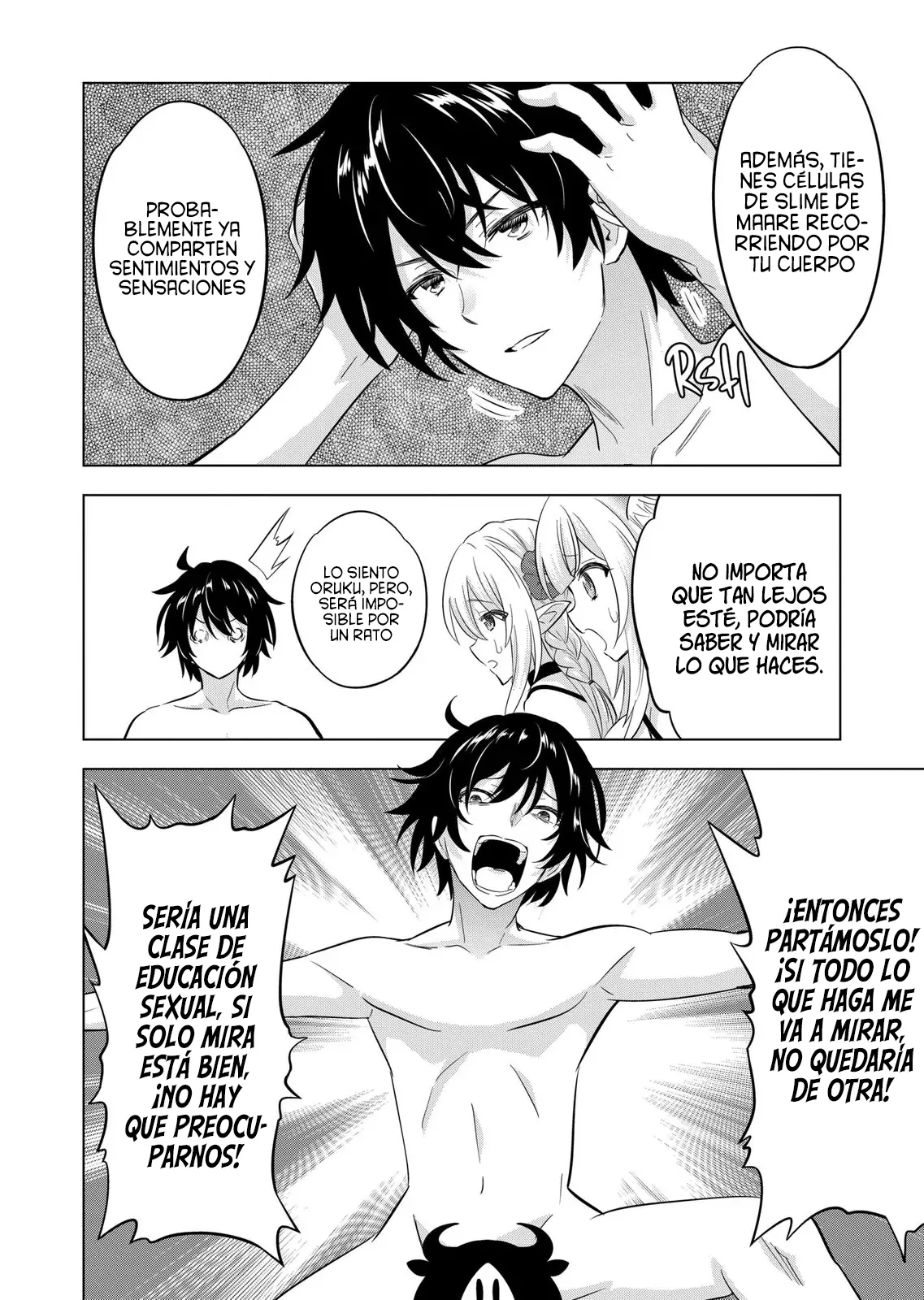 Shijou Saikyou Orc-san no Tanoshii Tanetsuke Harem Zukuri Capitulo 105 página 12