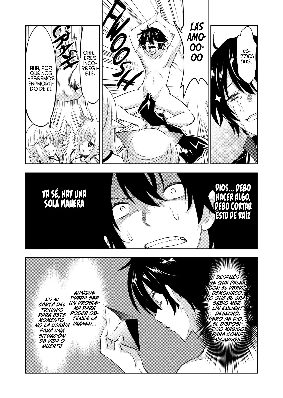 Shijou Saikyou Orc-san no Tanoshii Tanetsuke Harem Zukuri Capitulo 105 página 14