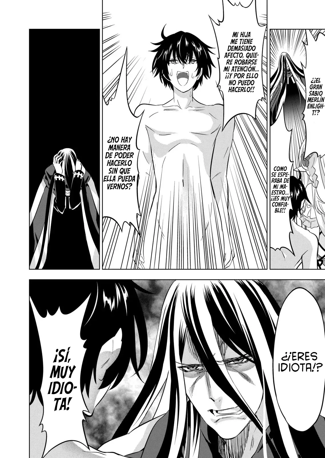 Shijou Saikyou Orc-san no Tanoshii Tanetsuke Harem Zukuri Capitulo 105 página 16
