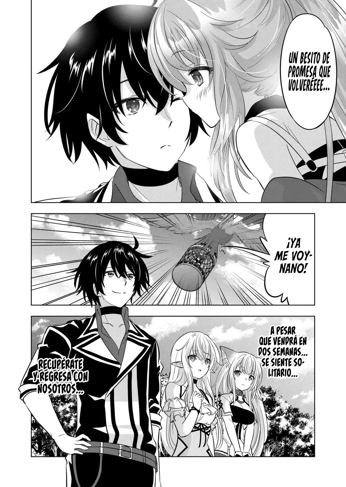 Shijou Saikyou Orc-san no Tanoshii Tanetsuke Harem Zukuri Capitulo 105 página 28