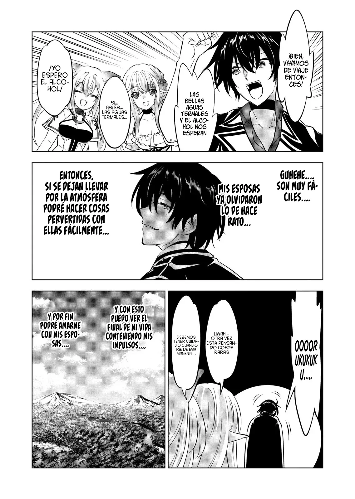 Shijou Saikyou Orc-san no Tanoshii Tanetsuke Harem Zukuri Capitulo 106 página 16