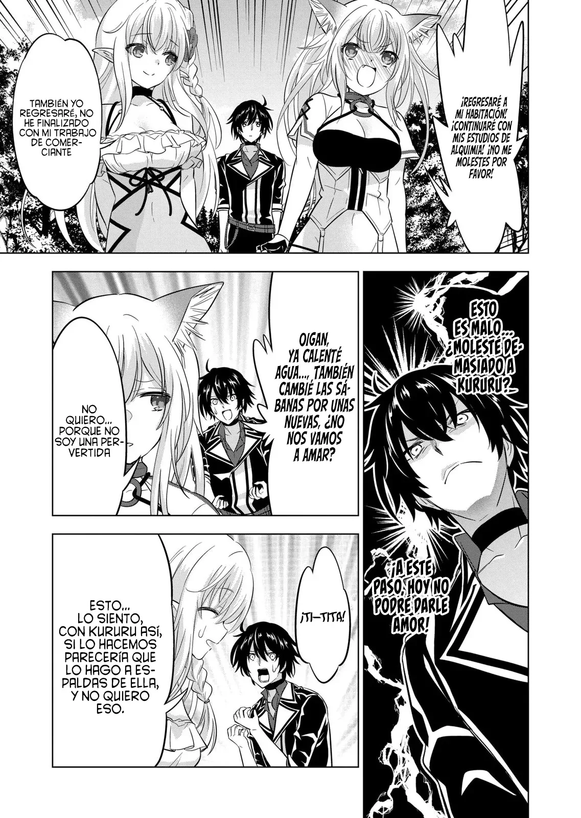 Shijou Saikyou Orc-san no Tanoshii Tanetsuke Harem Zukuri Capitulo 106 página 6