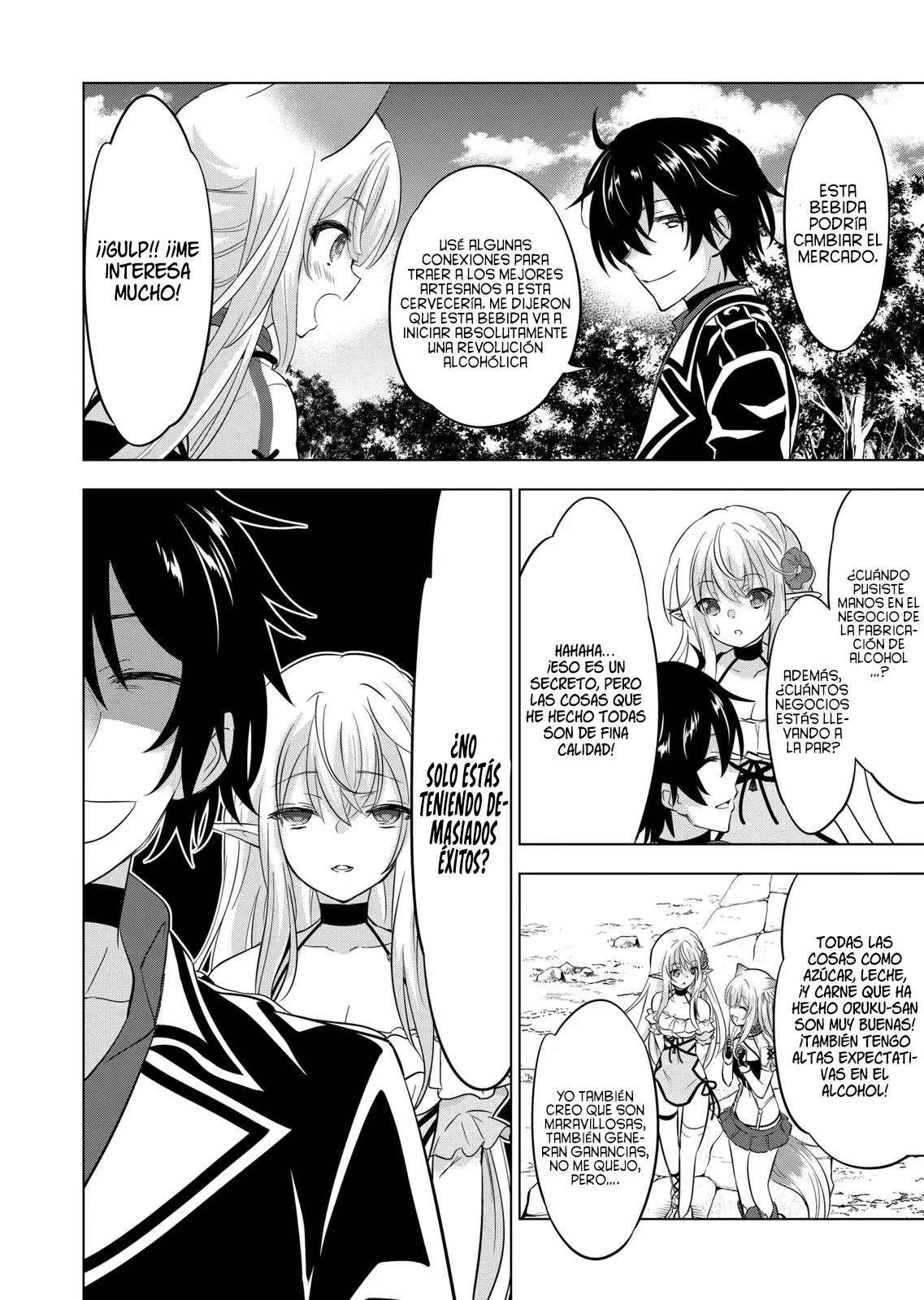 Shijou Saikyou Orc-san no Tanoshii Tanetsuke Harem Zukuri Capitulo 106 página 9