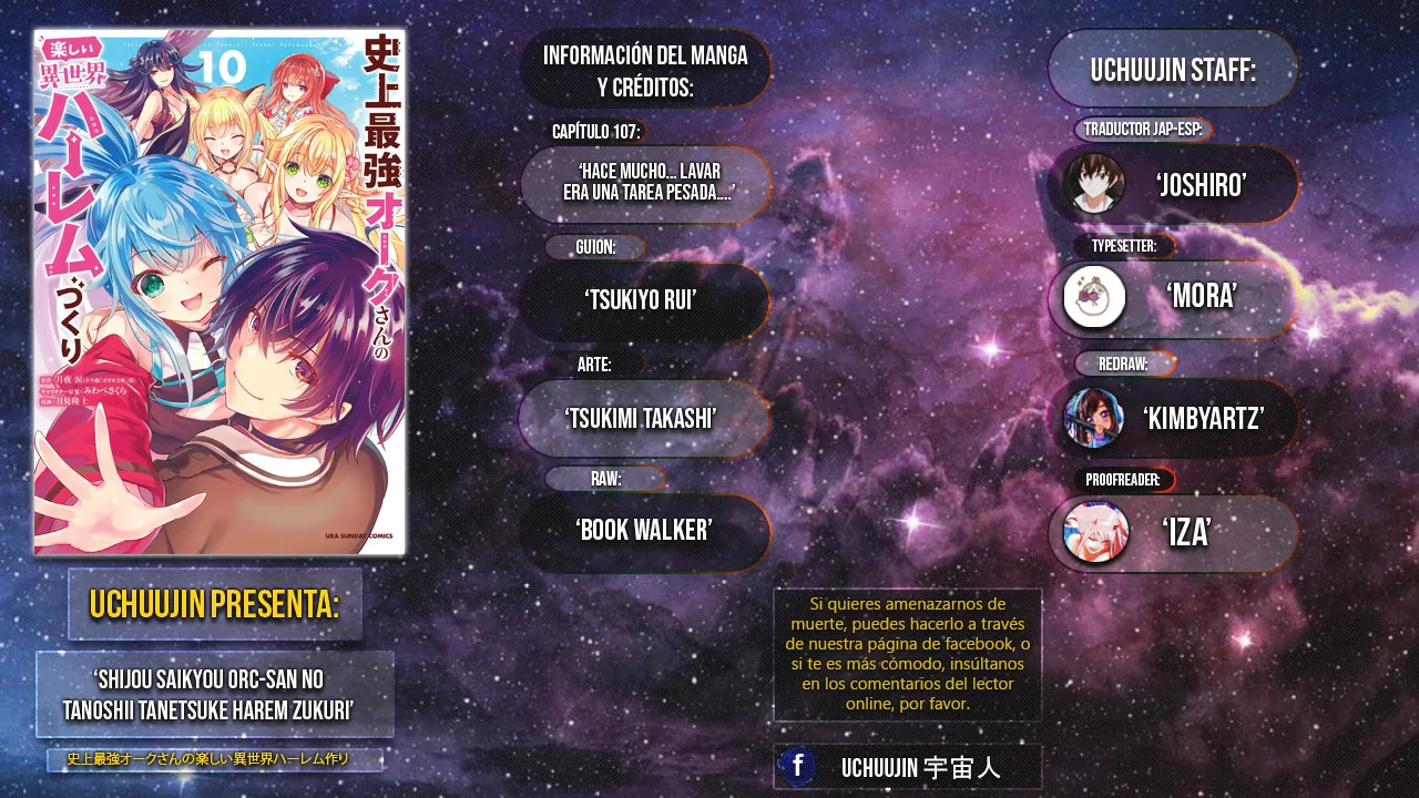 Shijou Saikyou Orc-san no Tanoshii Tanetsuke Harem Zukuri Capitulo 107 página 2