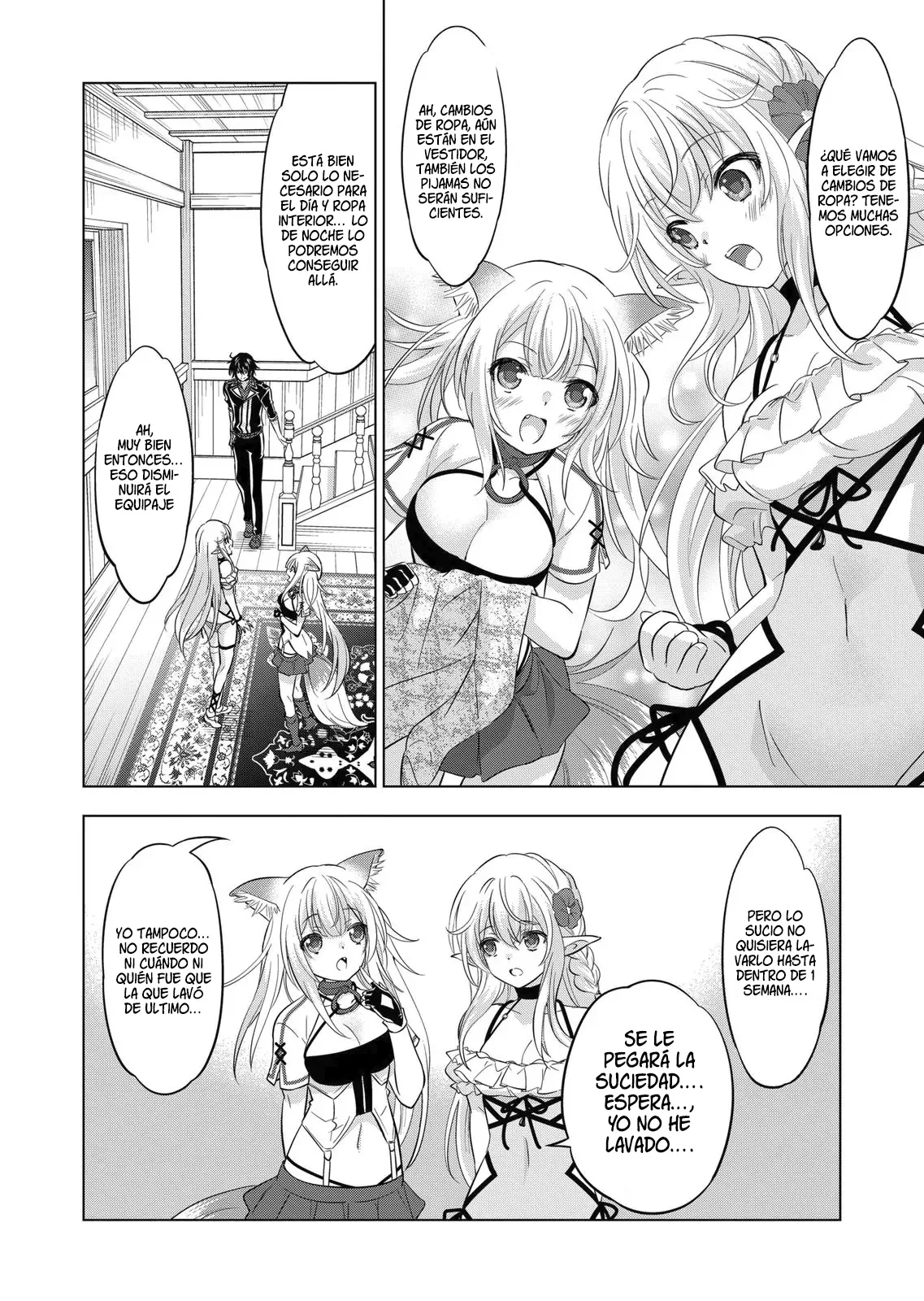 Shijou Saikyou Orc-san no Tanoshii Tanetsuke Harem Zukuri Capitulo 107 página 6