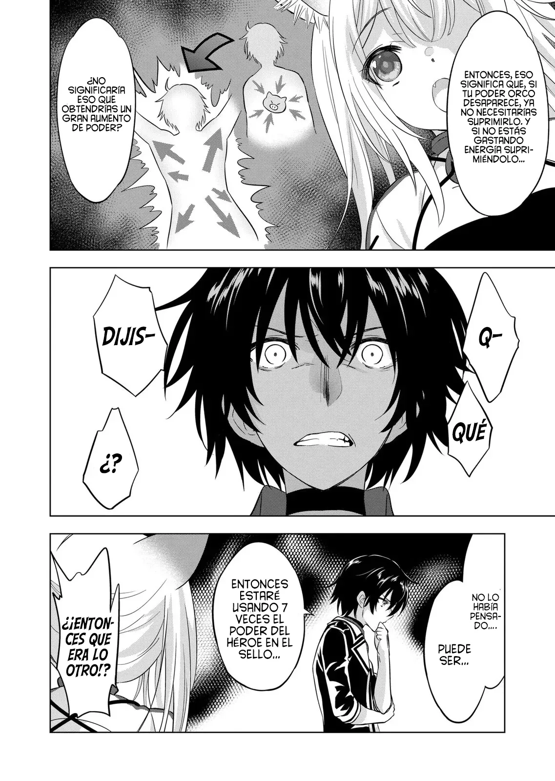 Shijou Saikyou Orc-san no Tanoshii Tanetsuke Harem Zukuri Capitulo 109 página 10