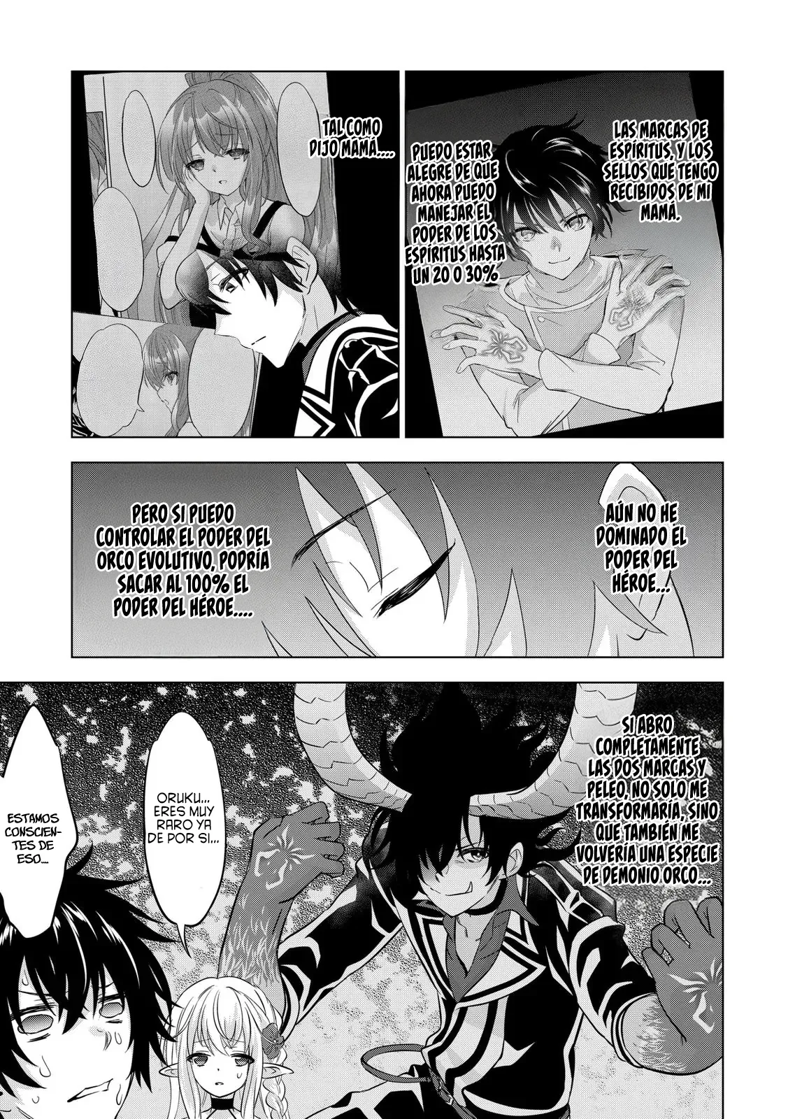 Shijou Saikyou Orc-san no Tanoshii Tanetsuke Harem Zukuri Capitulo 109 página 11
