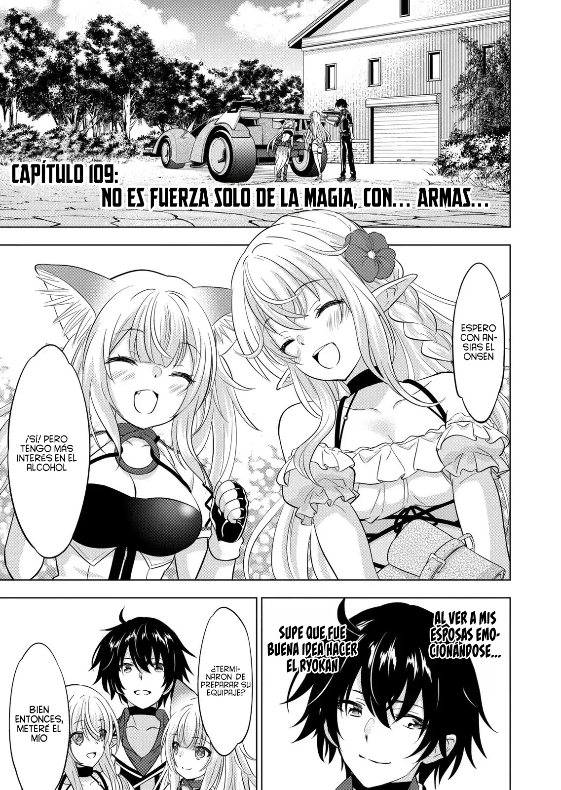Shijou Saikyou Orc-san no Tanoshii Tanetsuke Harem Zukuri Capitulo 109 página 5