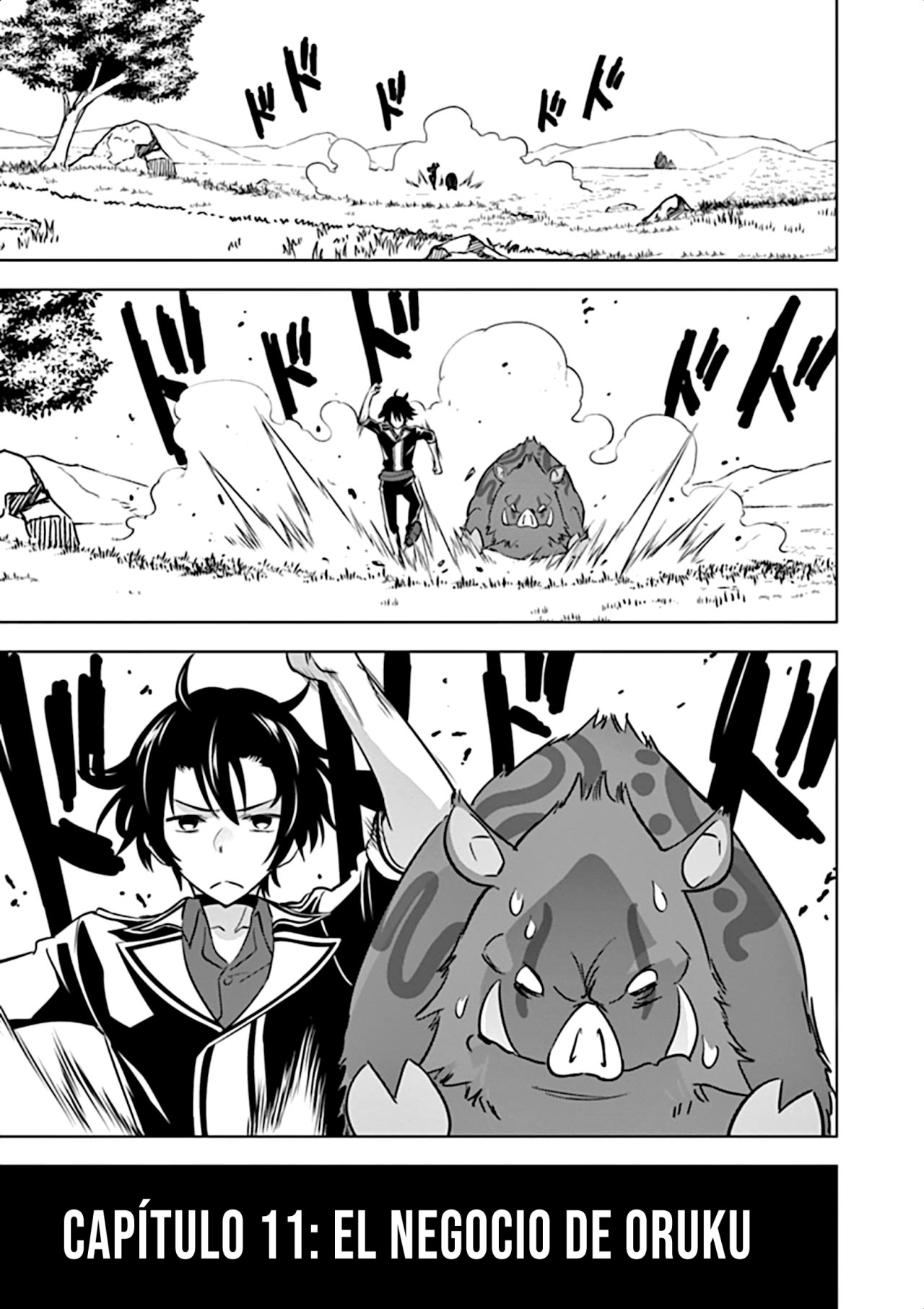 Shijou Saikyou Orc-san no Tanoshii Tanetsuke Harem Zukuri Capitulo 11: El Negocio de Oruku. página 3