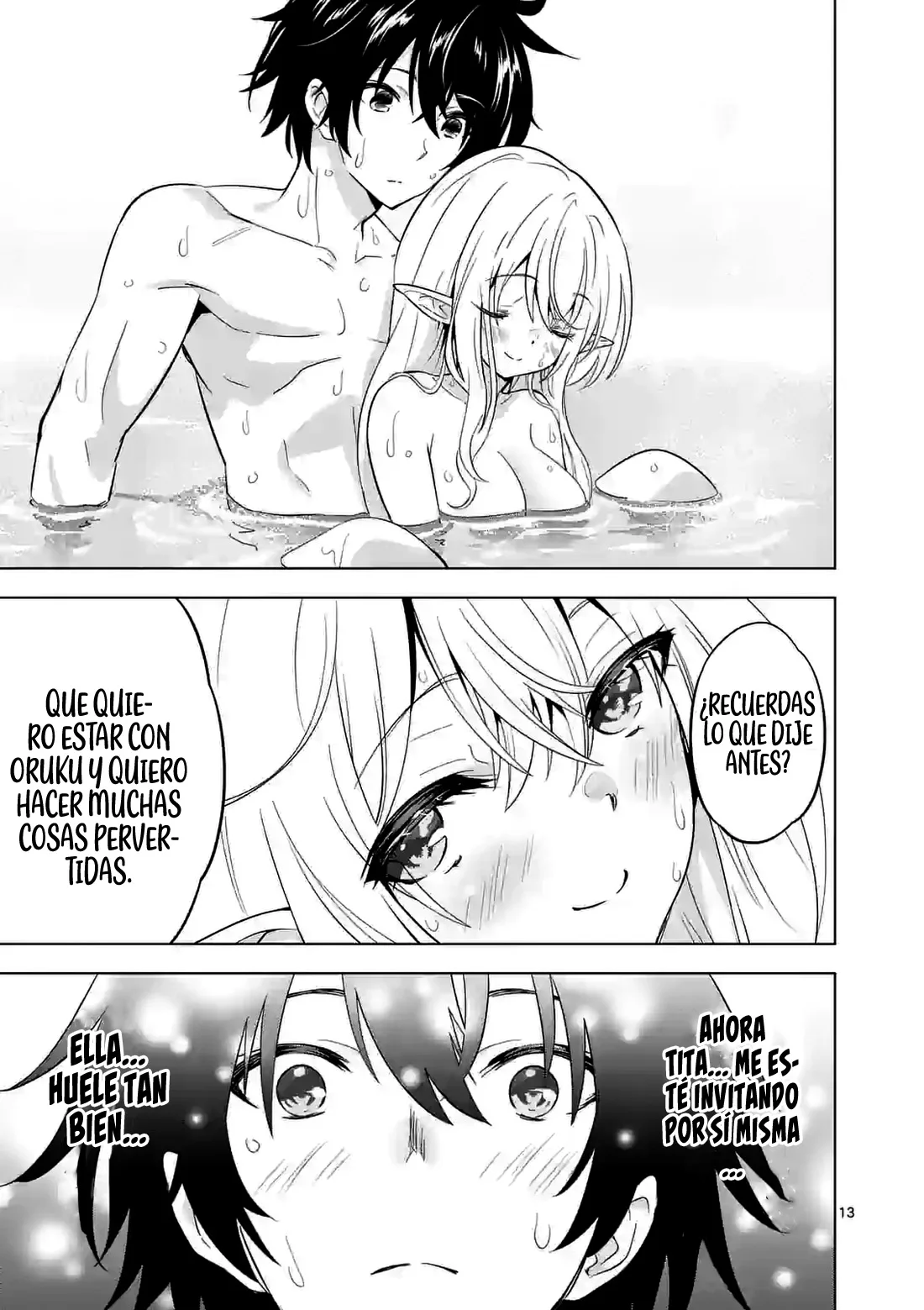 Shijou Saikyou Orc-san no Tanoshii Tanetsuke Harem Zukuri Capitulo 111 página 17