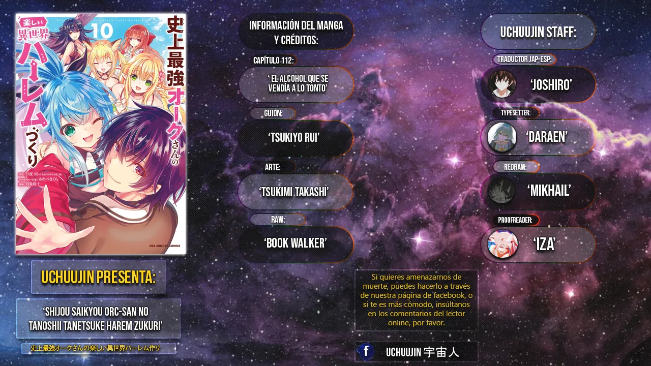Shijou Saikyou Orc-san no Tanoshii Tanetsuke Harem Zukuri Capitulo 112 página 2