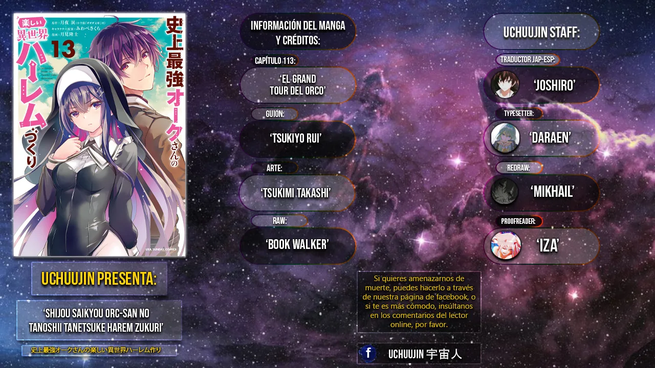 Shijou Saikyou Orc-san no Tanoshii Tanetsuke Harem Zukuri Capitulo 113 página 2