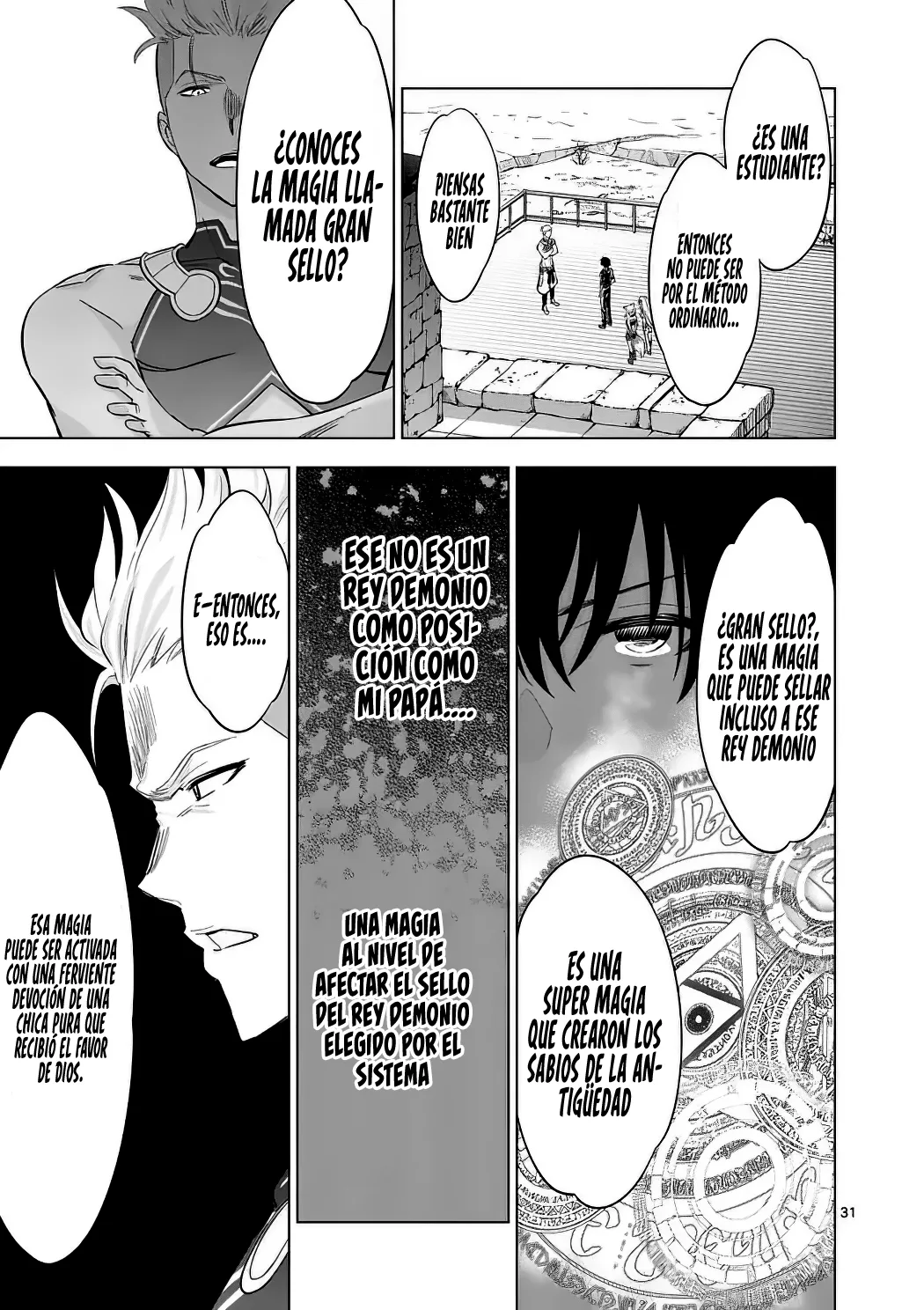 Shijou Saikyou Orc-san no Tanoshii Tanetsuke Harem Zukuri Capitulo 113 página 33