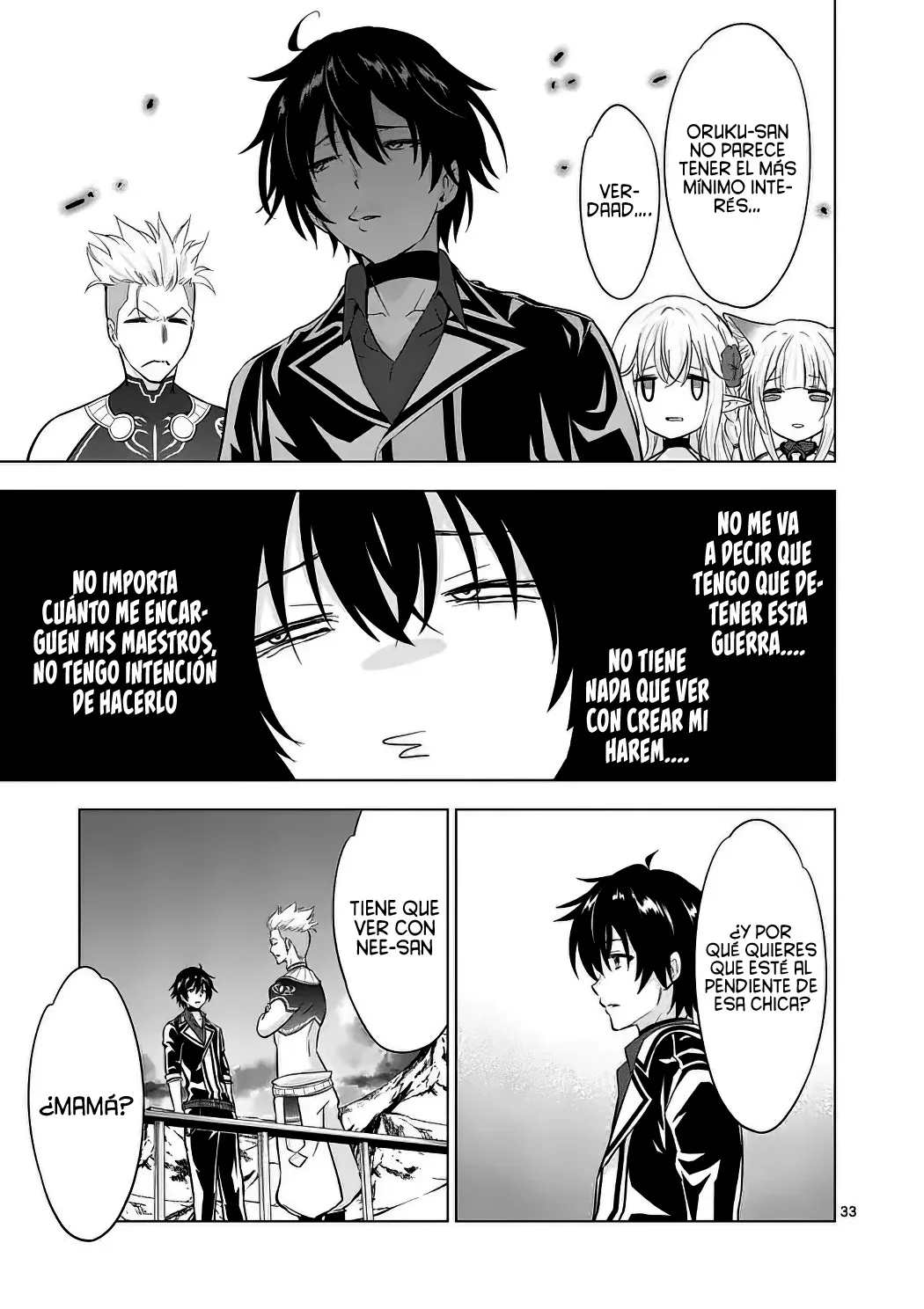 Shijou Saikyou Orc-san no Tanoshii Tanetsuke Harem Zukuri Capitulo 113 página 35