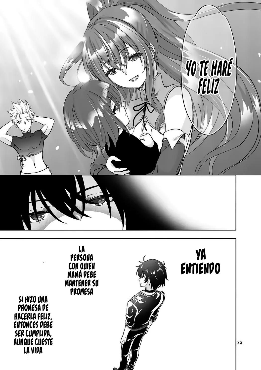 Shijou Saikyou Orc-san no Tanoshii Tanetsuke Harem Zukuri Capitulo 113 página 37