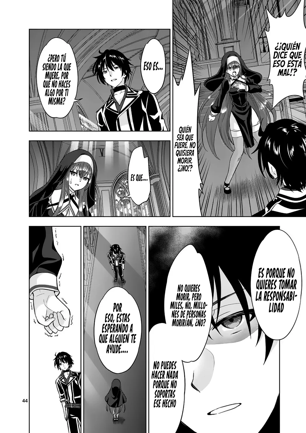 Shijou Saikyou Orc-san no Tanoshii Tanetsuke Harem Zukuri Capitulo 113 página 46