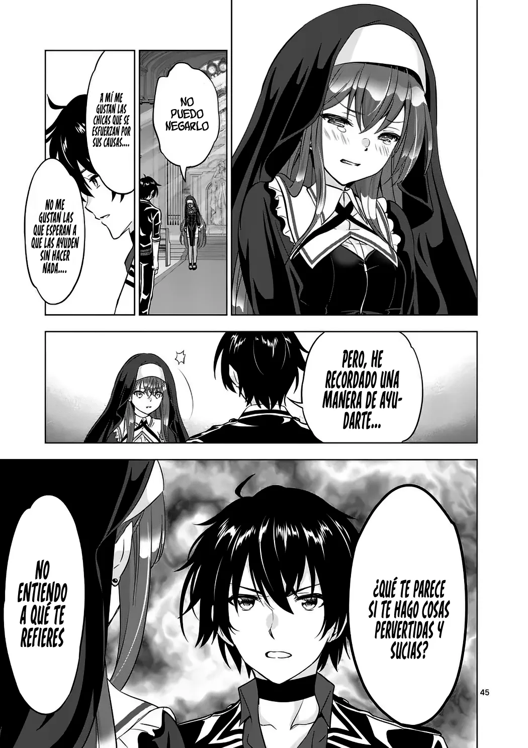Shijou Saikyou Orc-san no Tanoshii Tanetsuke Harem Zukuri Capitulo 113 página 47