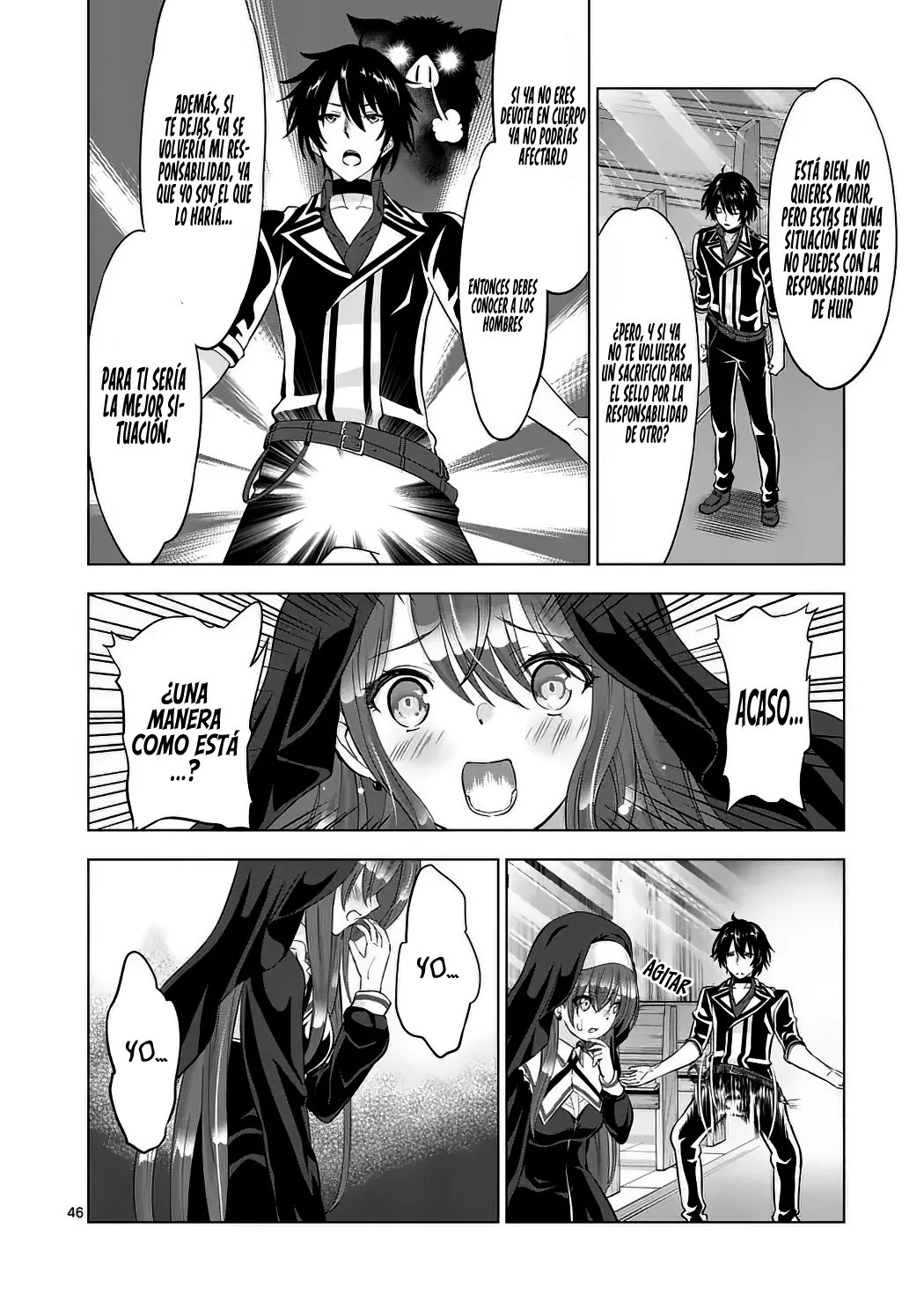 Shijou Saikyou Orc-san no Tanoshii Tanetsuke Harem Zukuri Capitulo 113 página 48