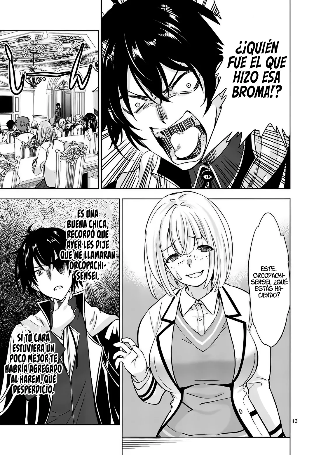 Shijou Saikyou Orc-san no Tanoshii Tanetsuke Harem Zukuri Capitulo 114 página 17